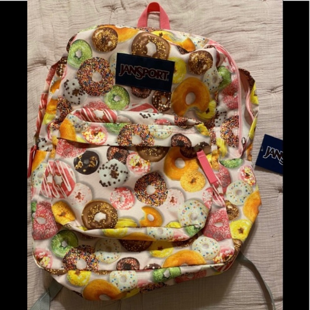NWT donut Jansport backpack